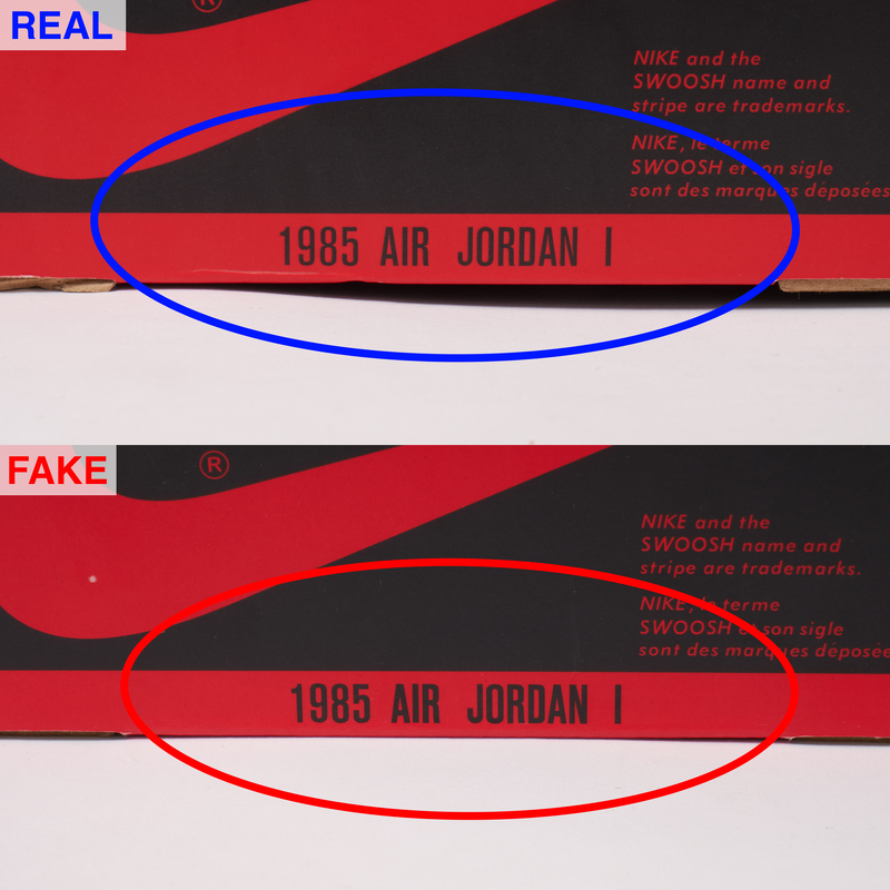 Real Vs Fake Nike Sb Air Jordan 1 La To Chicago 偽物の見分け方 モノカブマガジン