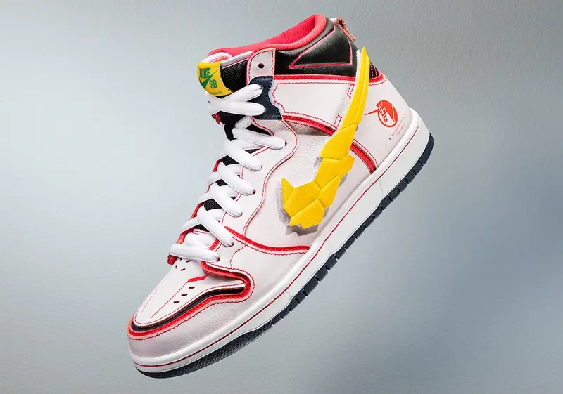 Gundam Nike SB Dunk High Project Unicorn RX-0 DH7717-100 Release Date