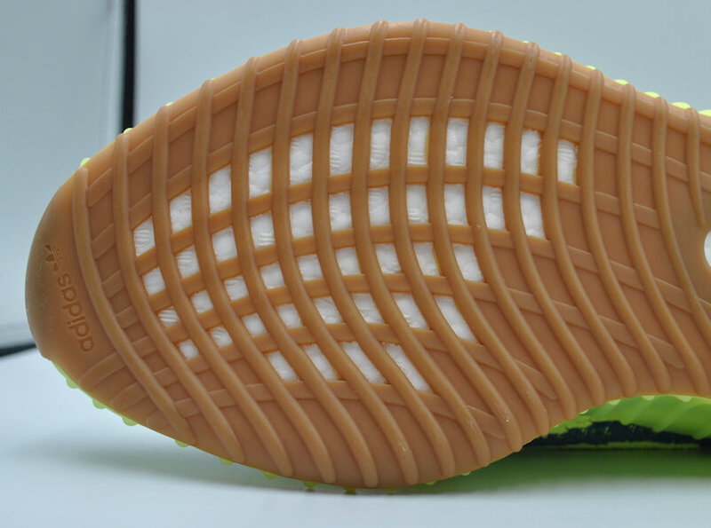 yellow yeezy boost 350 v2 sneakers