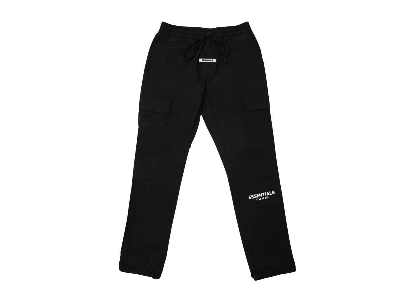 ESSENTIALS Nylon Cargo Pants Black 相場・プレ値情報 モノカブ