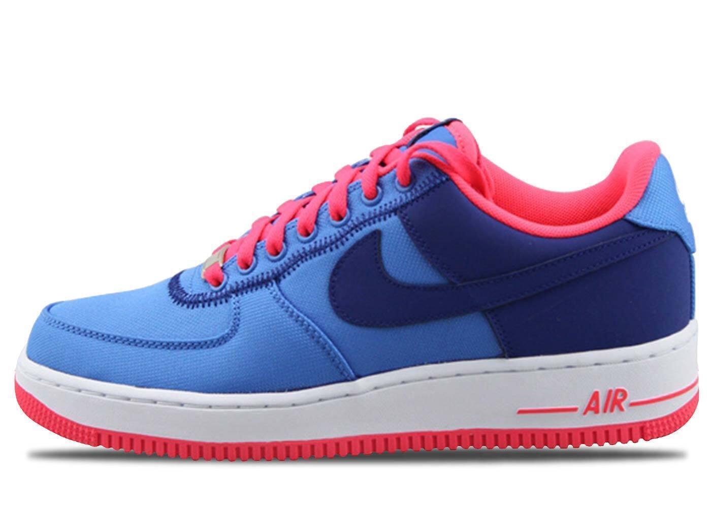 air force 1 low blue and red