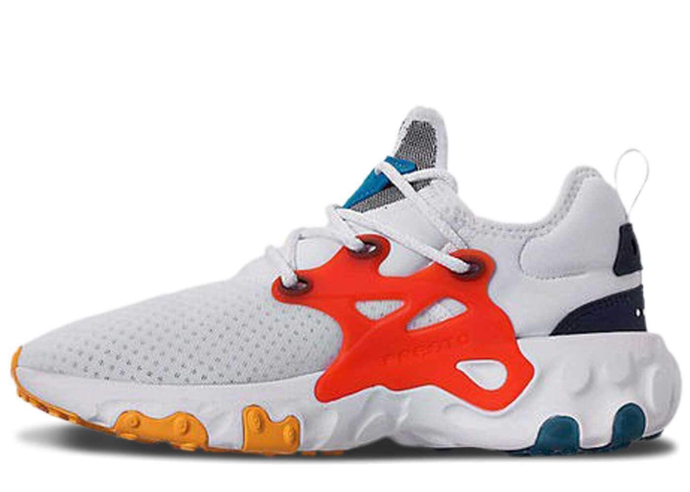 nike react presto white