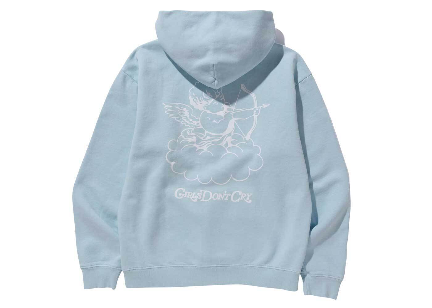 Girls Don T Cry Gdc Angel Hoodie Baby Blueを安心売買 モノカブ
