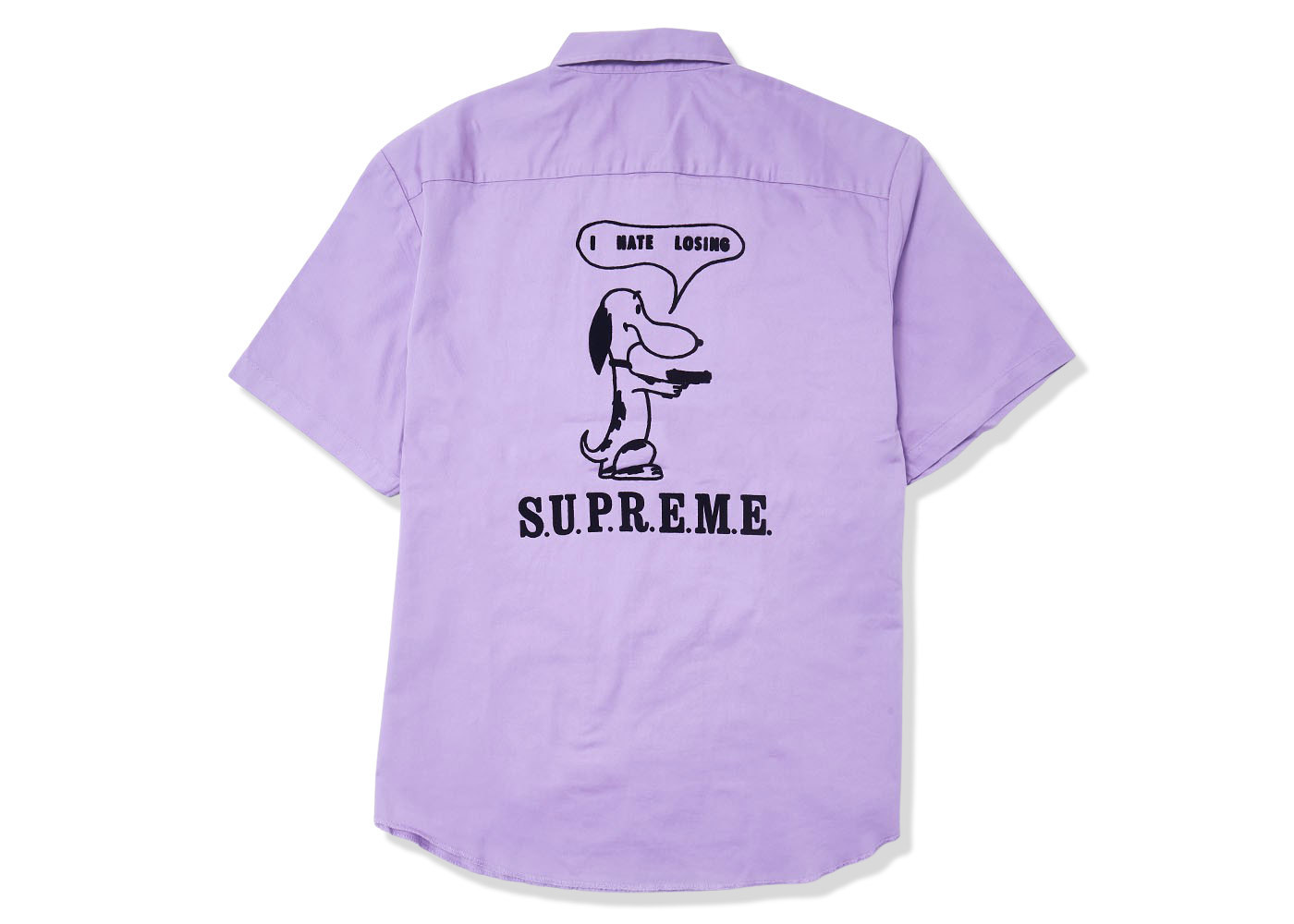 Supreme Dog S/S Work Shirt Purple (SS21) 相場・プレ値情報 モノカブ