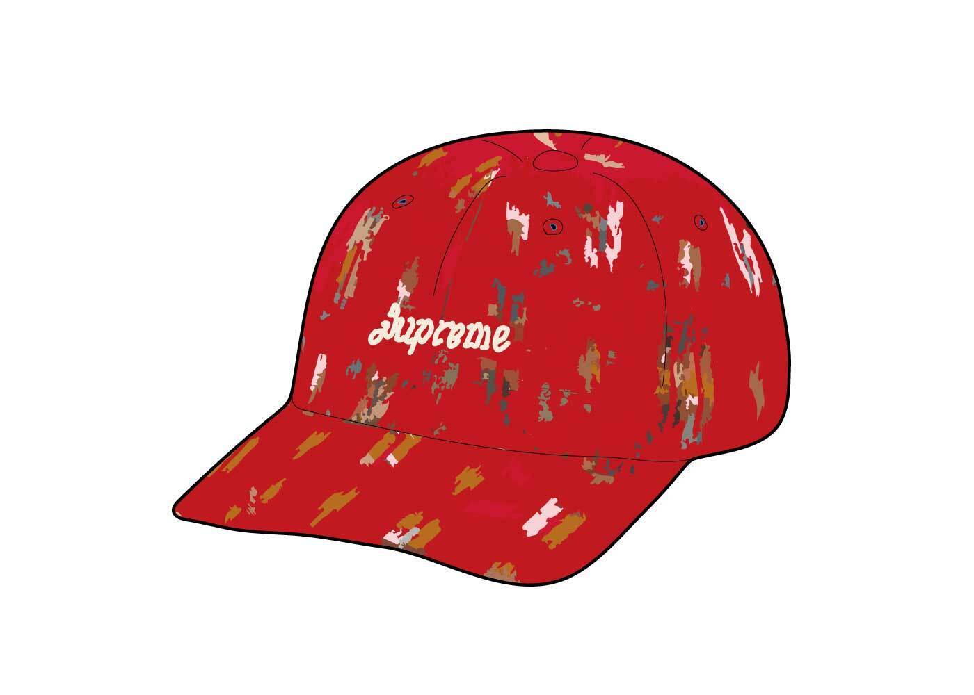 Supreme Ikat 6-Panel Red (SS21)を安心売 