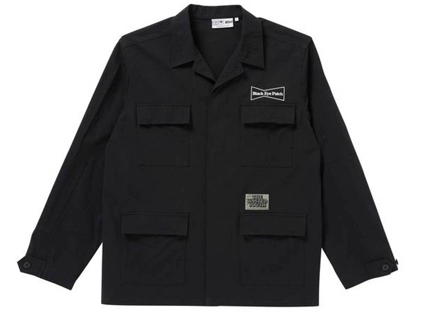 The Black Eye Patch × Wasted Youth BDU Jacket Blackを安心売買 ...