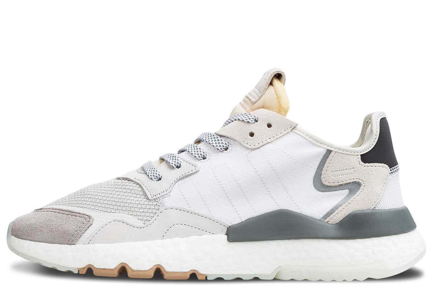 nite jogger white grey