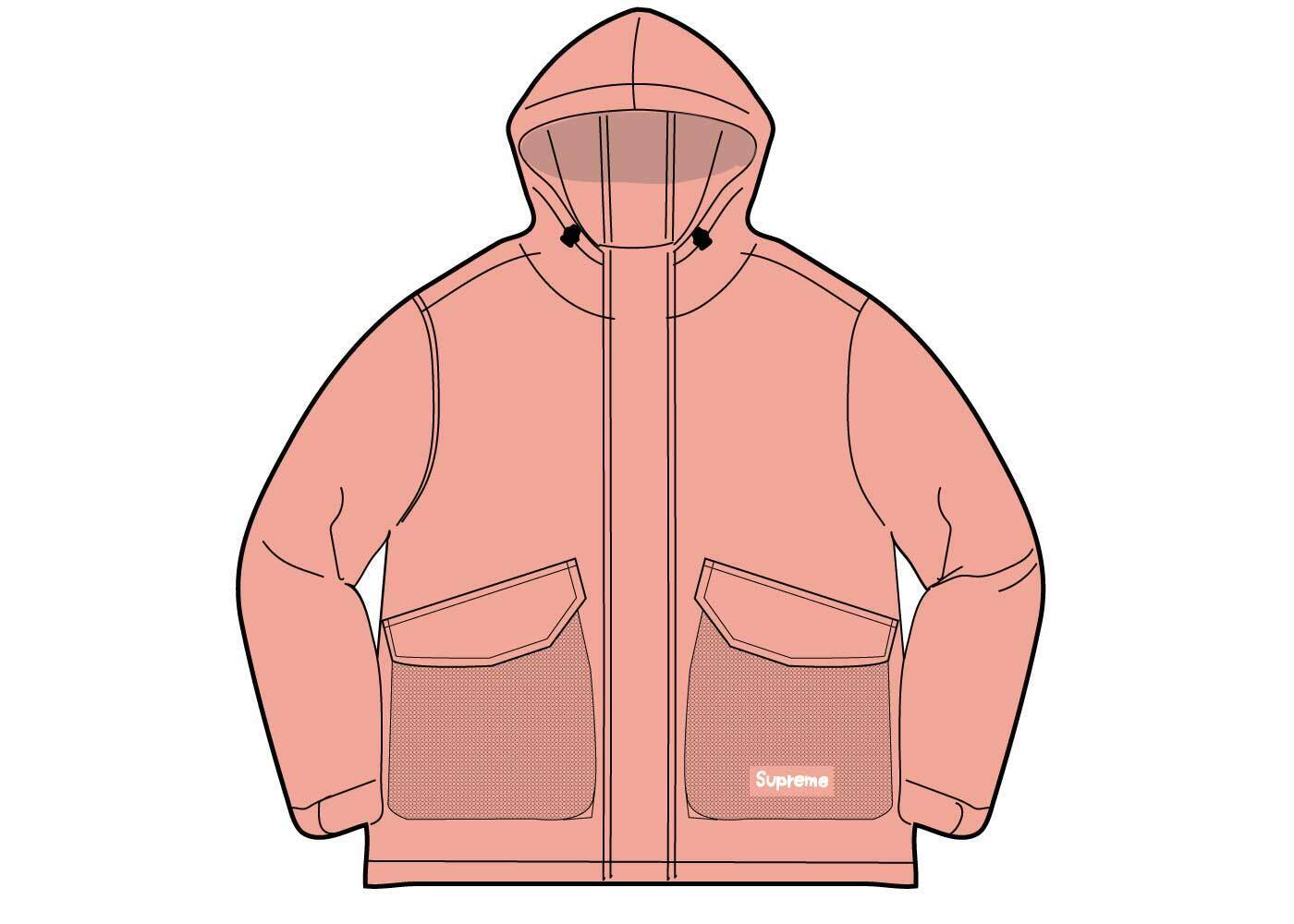 mesh pink jacket