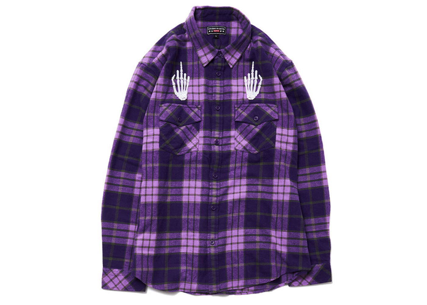 Supreme HYSTERIC GLAMOUR Plaid Flannel 