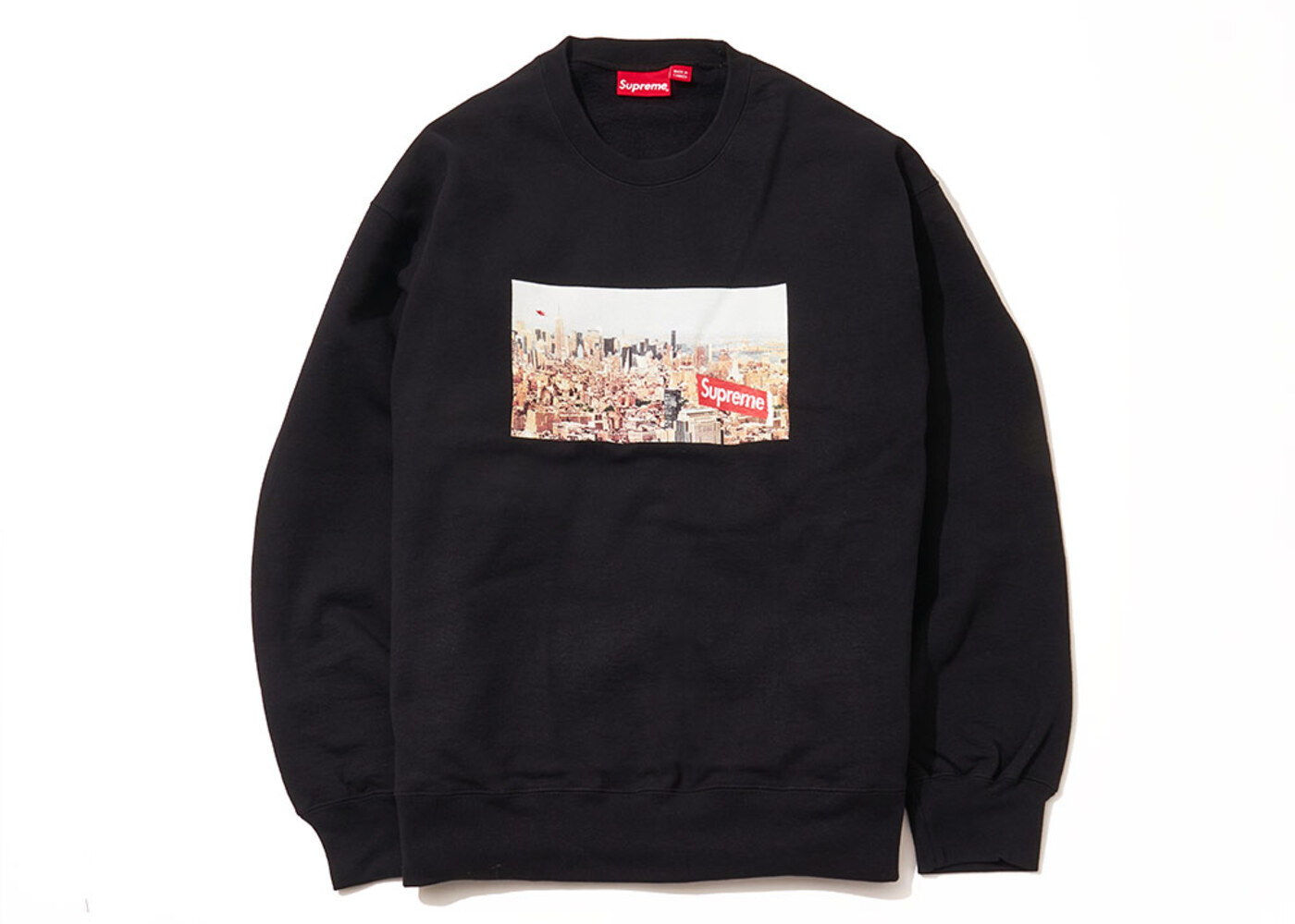 Supreme Aerial Crewneck Blackを安心売買 -モノカブ