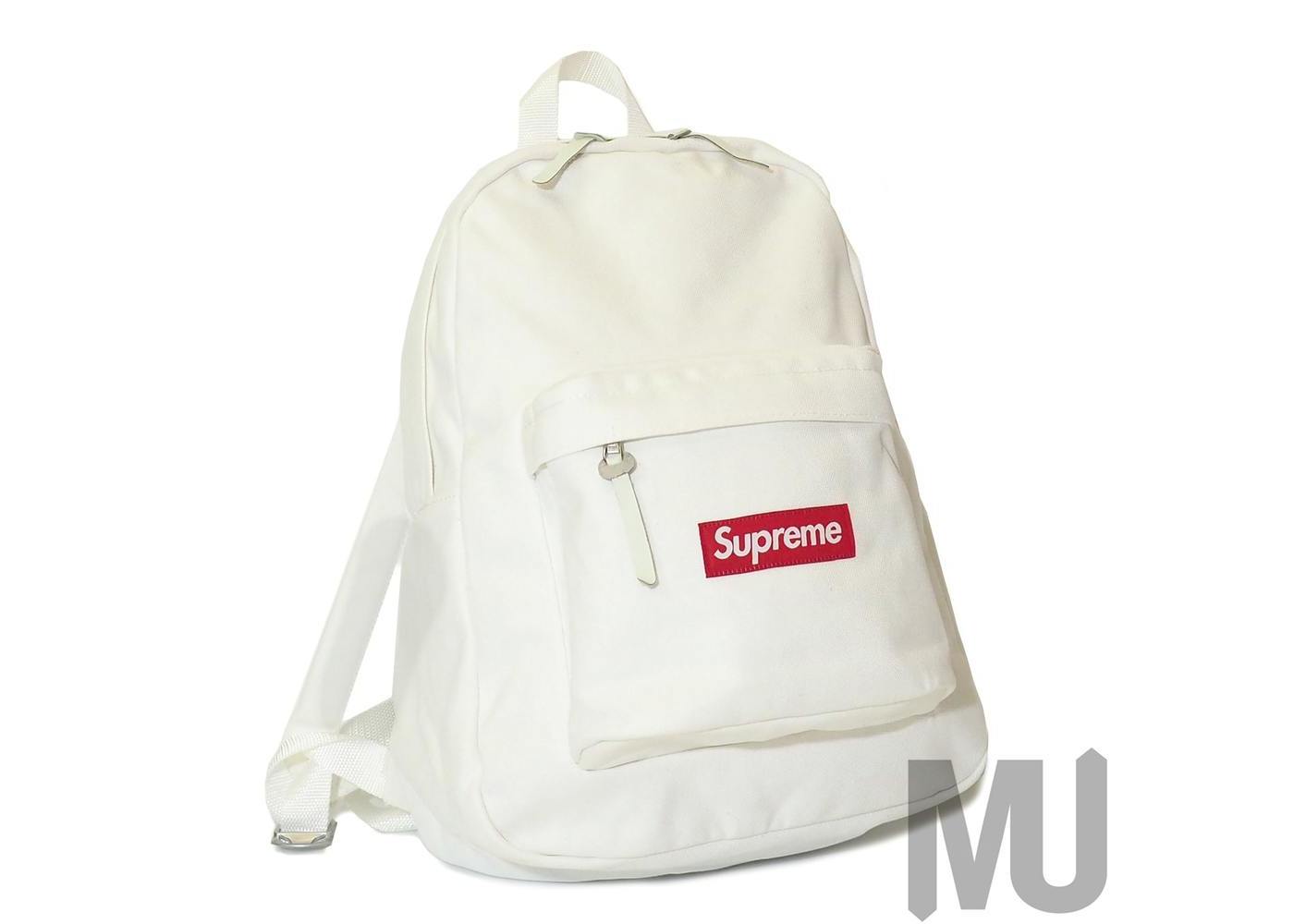 supreme canvas backpack