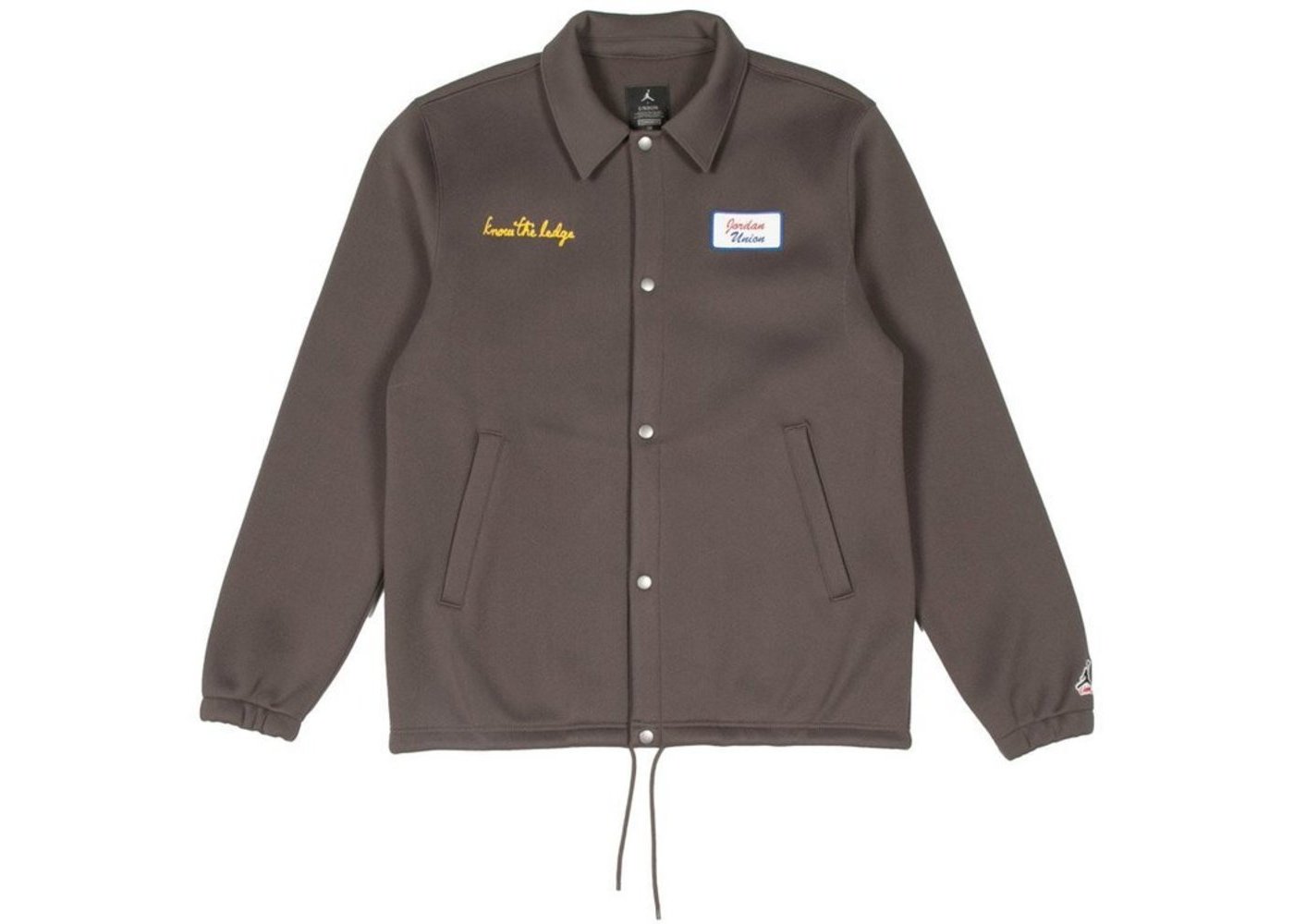 Nike Air Jordan x Union LA Coaches Jacket Ironstoneを安心売買 ...