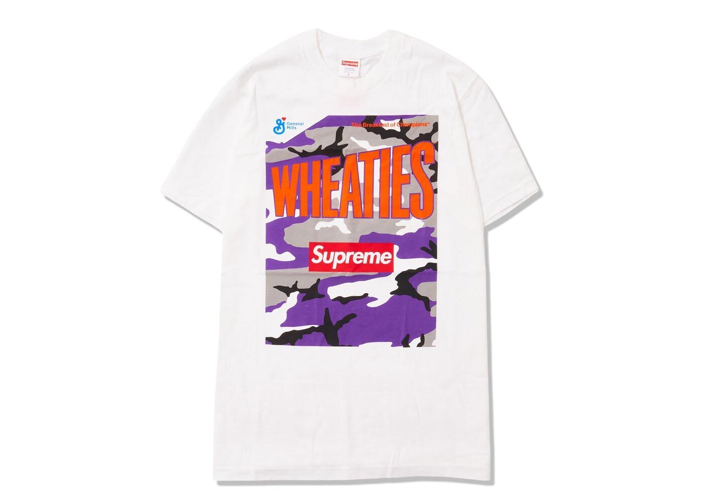 Supreme wheaties tee black Clearance