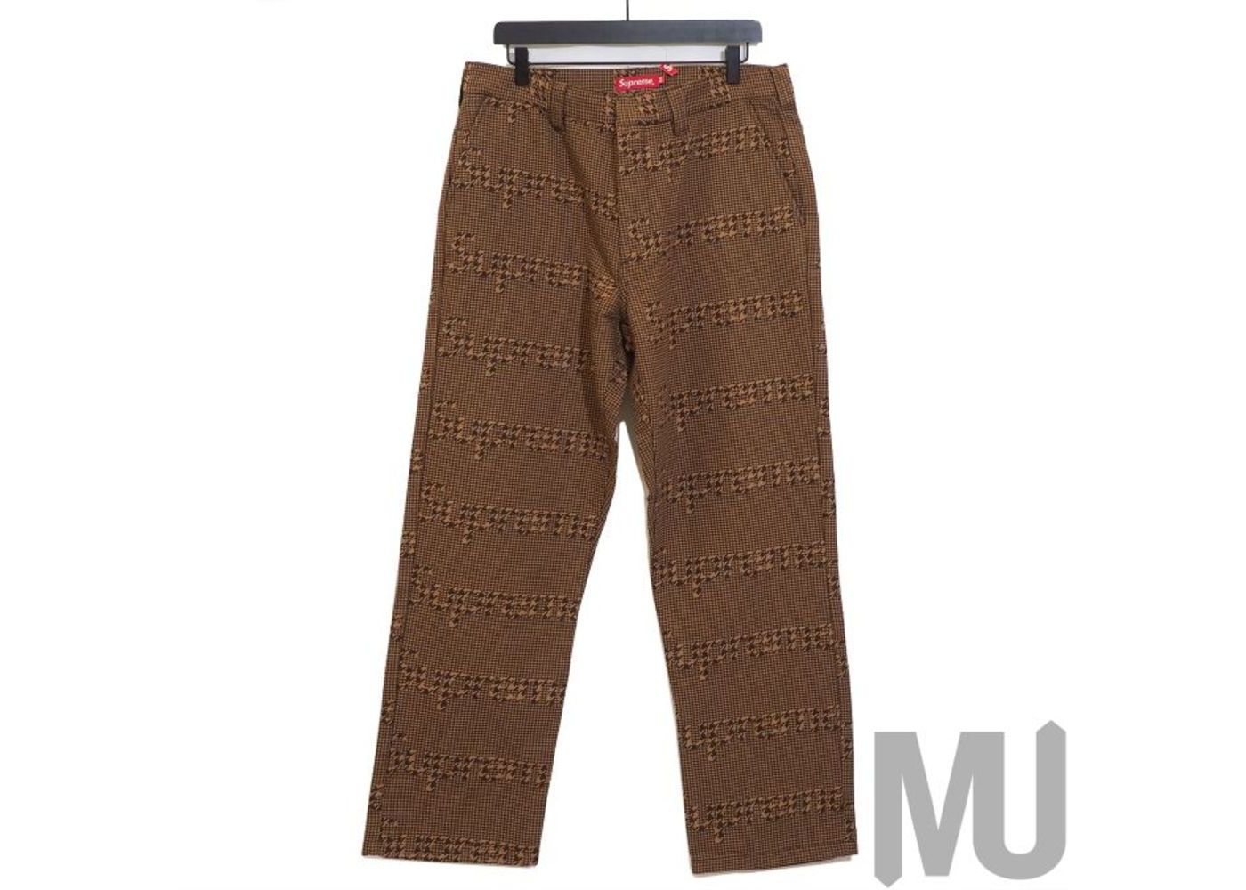 supreme houndstooth pants