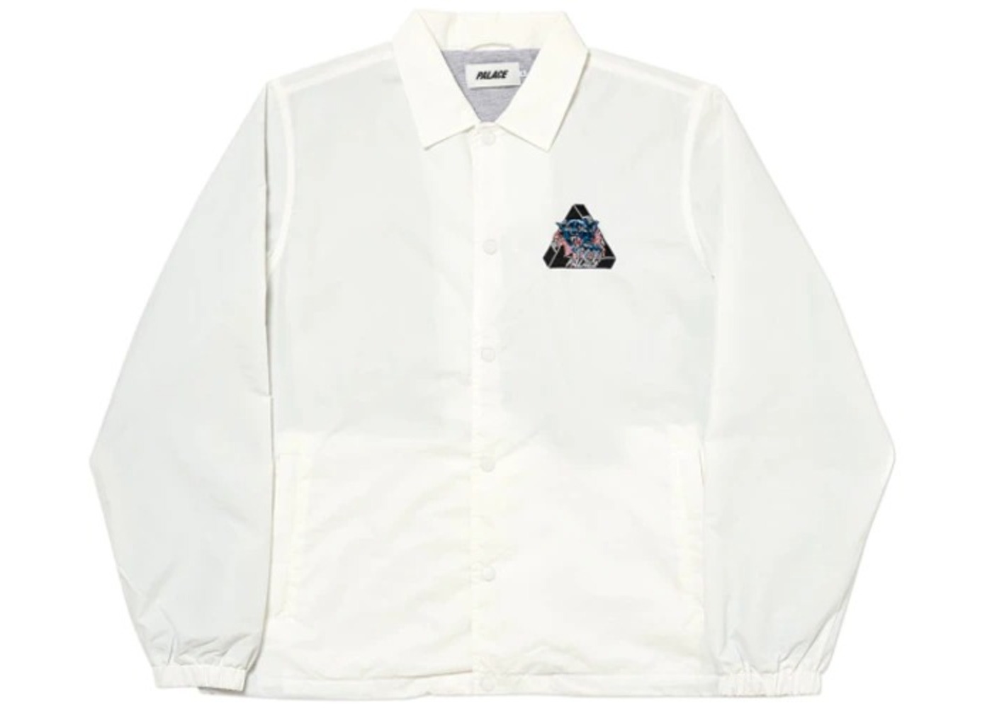 white coach jacket