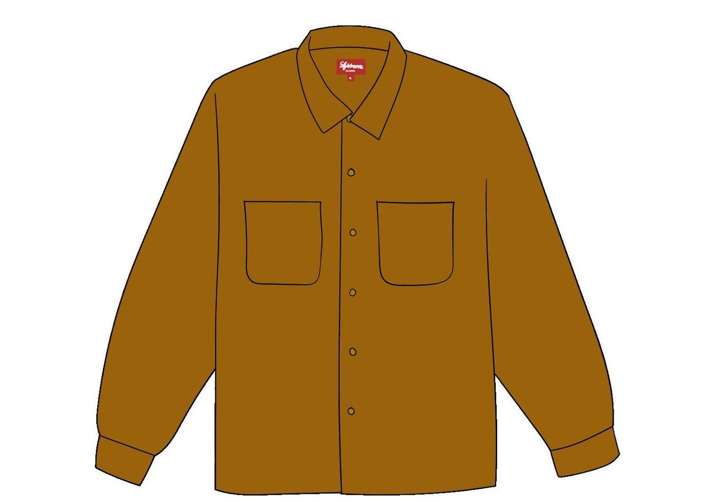 supreme corduroy shirt