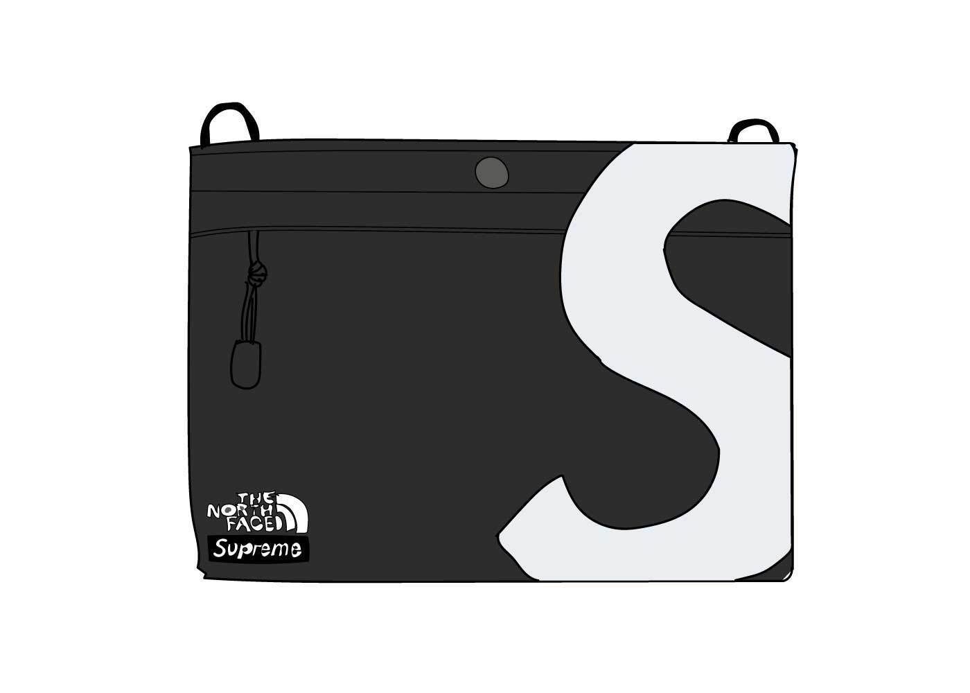 在庫あり Supreme The North Face S Logo Shoulder Bag Blackを安心売買 モノカブ