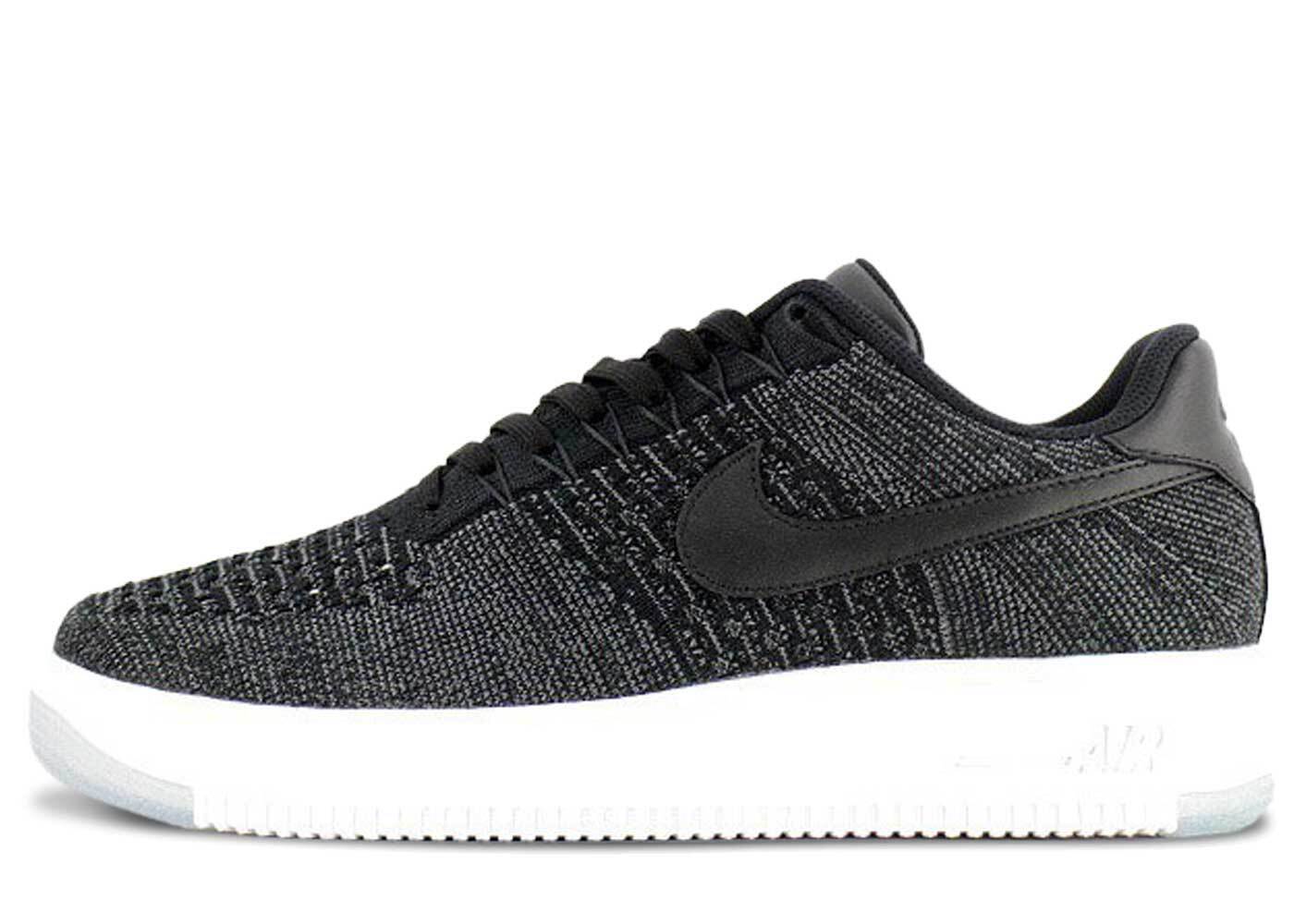 Air force 1 flyknit low black Clearance