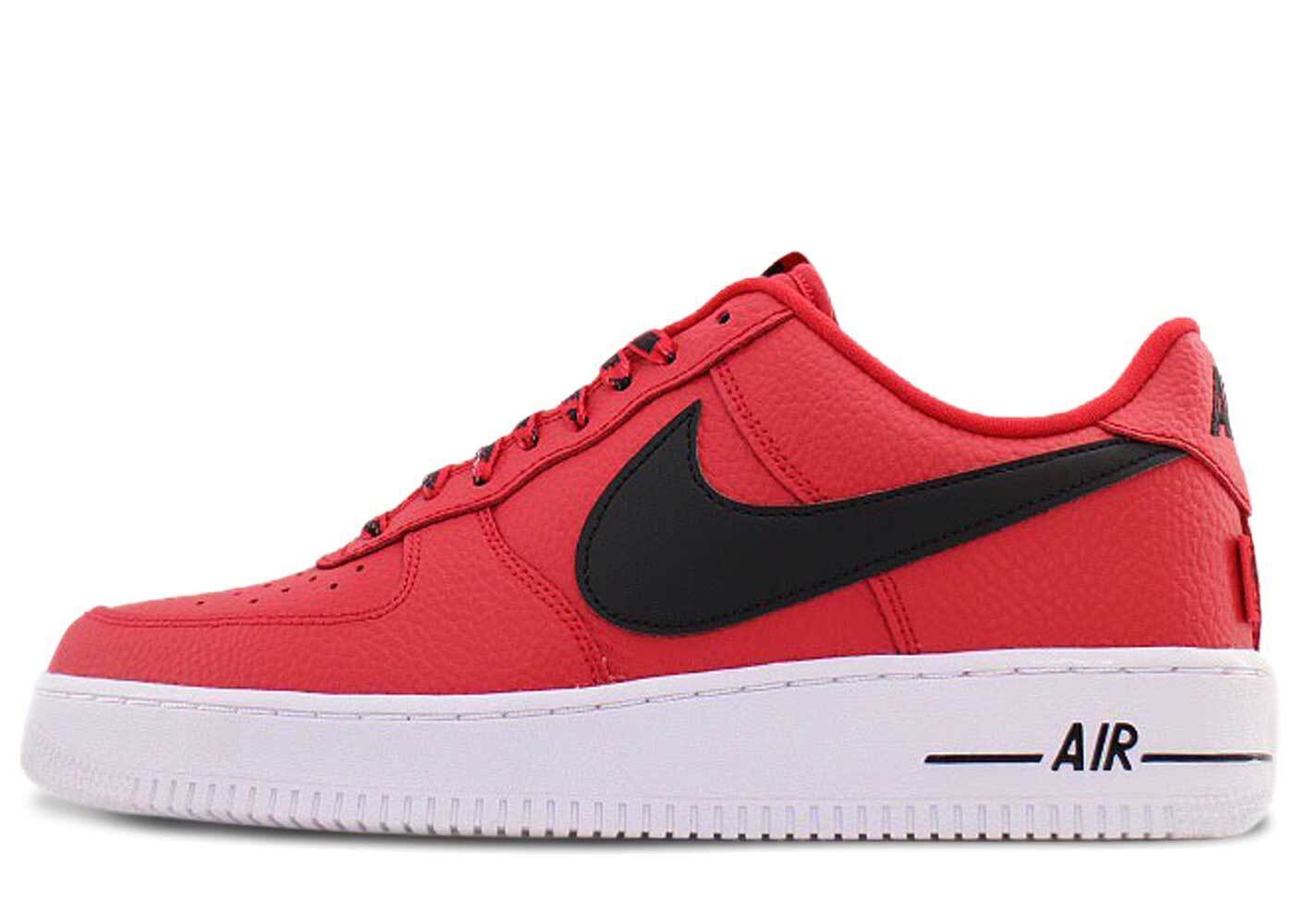 air force 1 nba low red