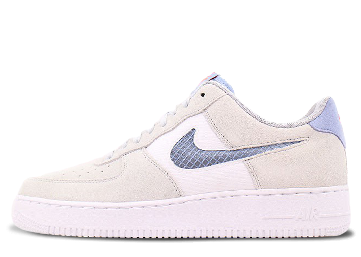 Nike Air Force 1 Low Pure Platinum Indigo Fog â SneakerClub