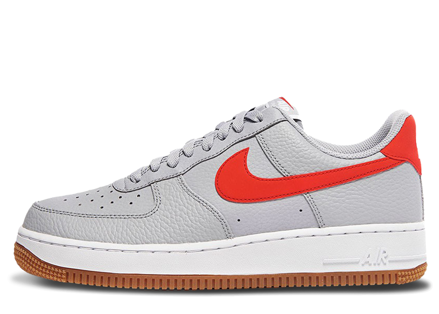 Nike Air Force 1 Flyknit 2.0 University Red/Wolf Grey-White - CI0051-600