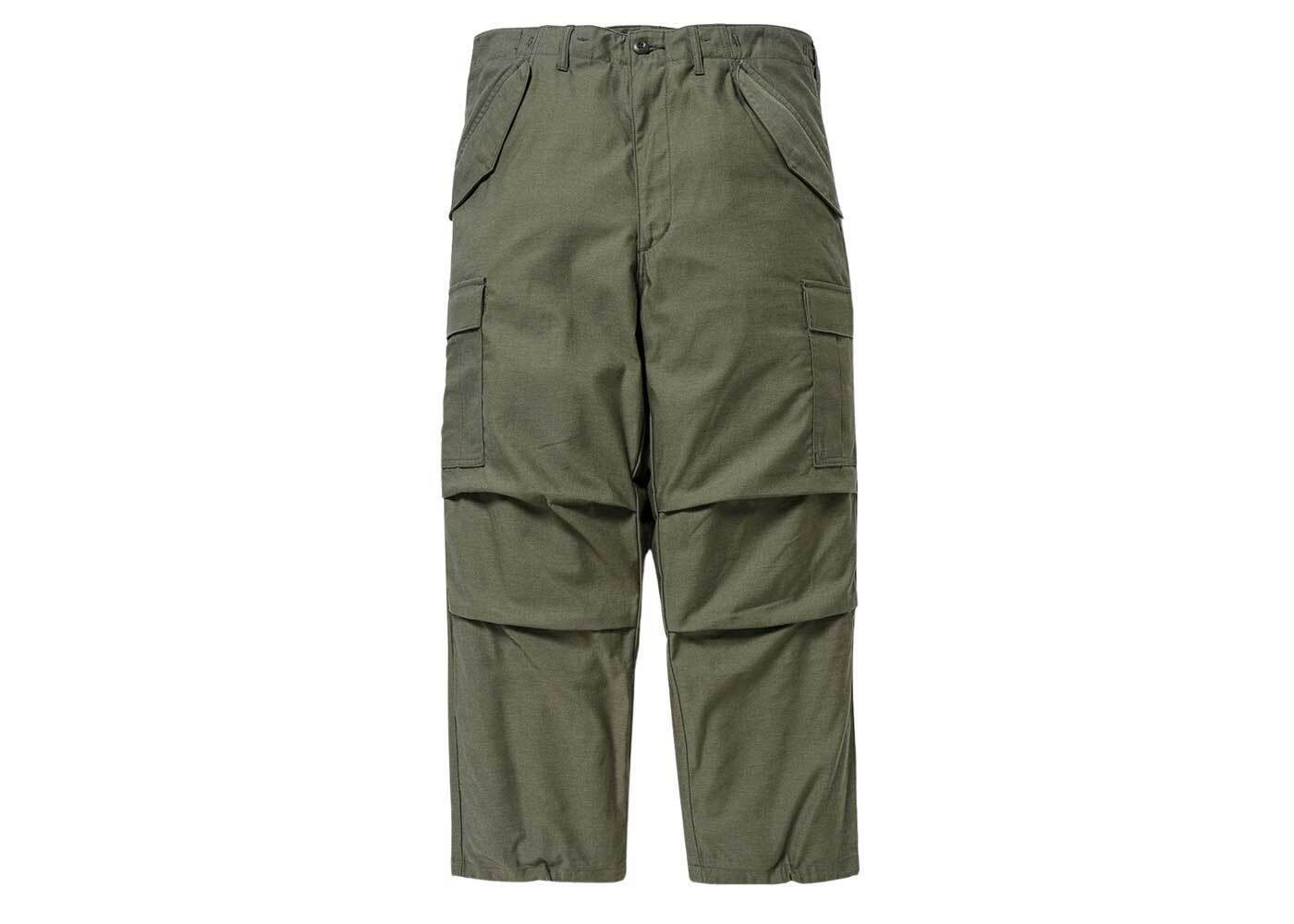 Wtaps WMILL-65 Trouser Trousers Nyco Satin Cordura Olive Drabを ...