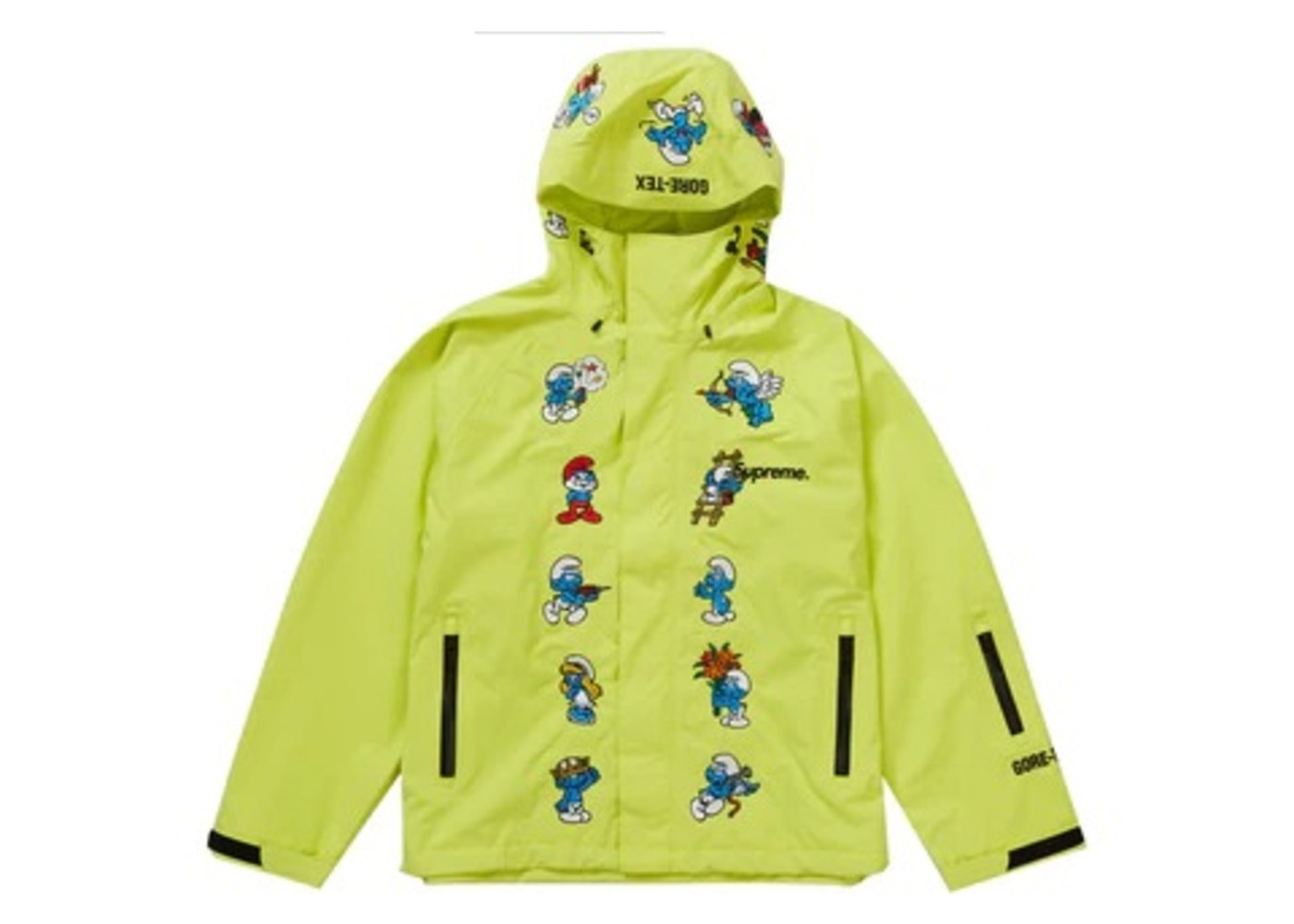 supreme jacket yellow