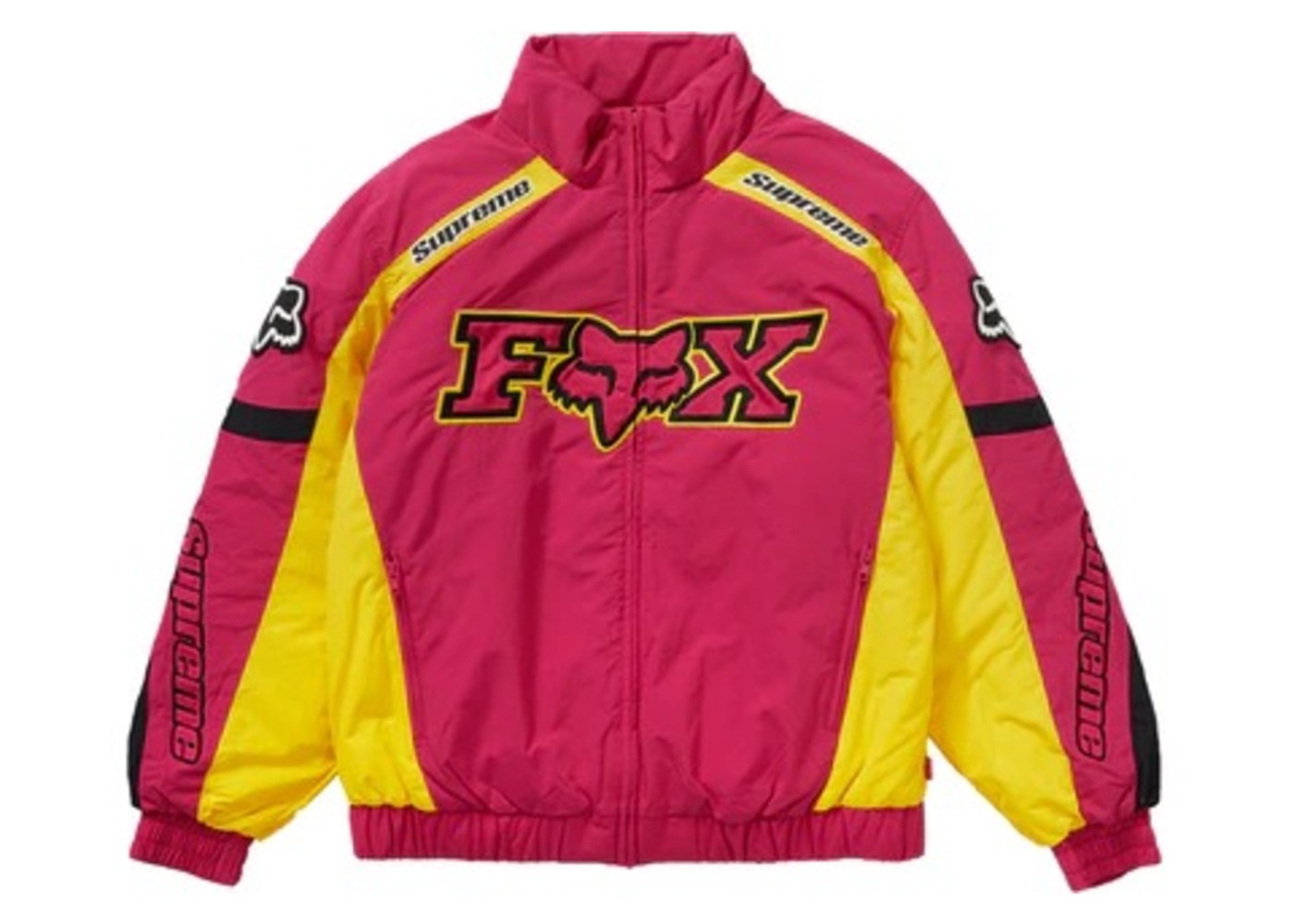 pink and yellow jacket