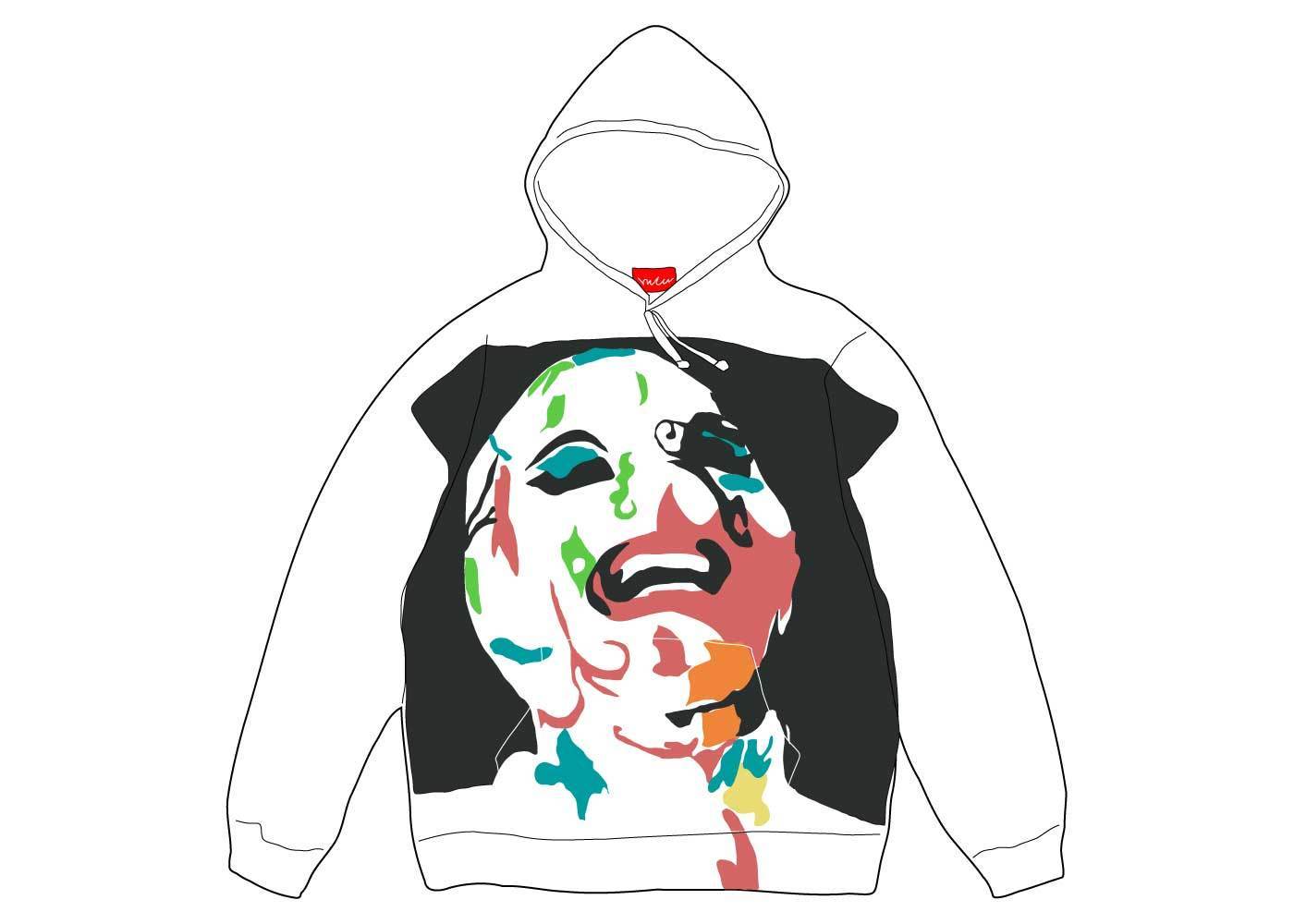 Supreme Leigh Bowery Airbrushed Hooded 
