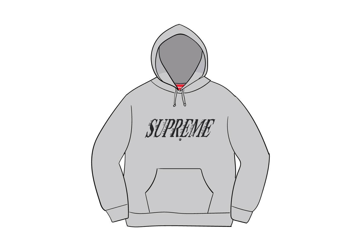 supreme crossover hooded sweatshirt