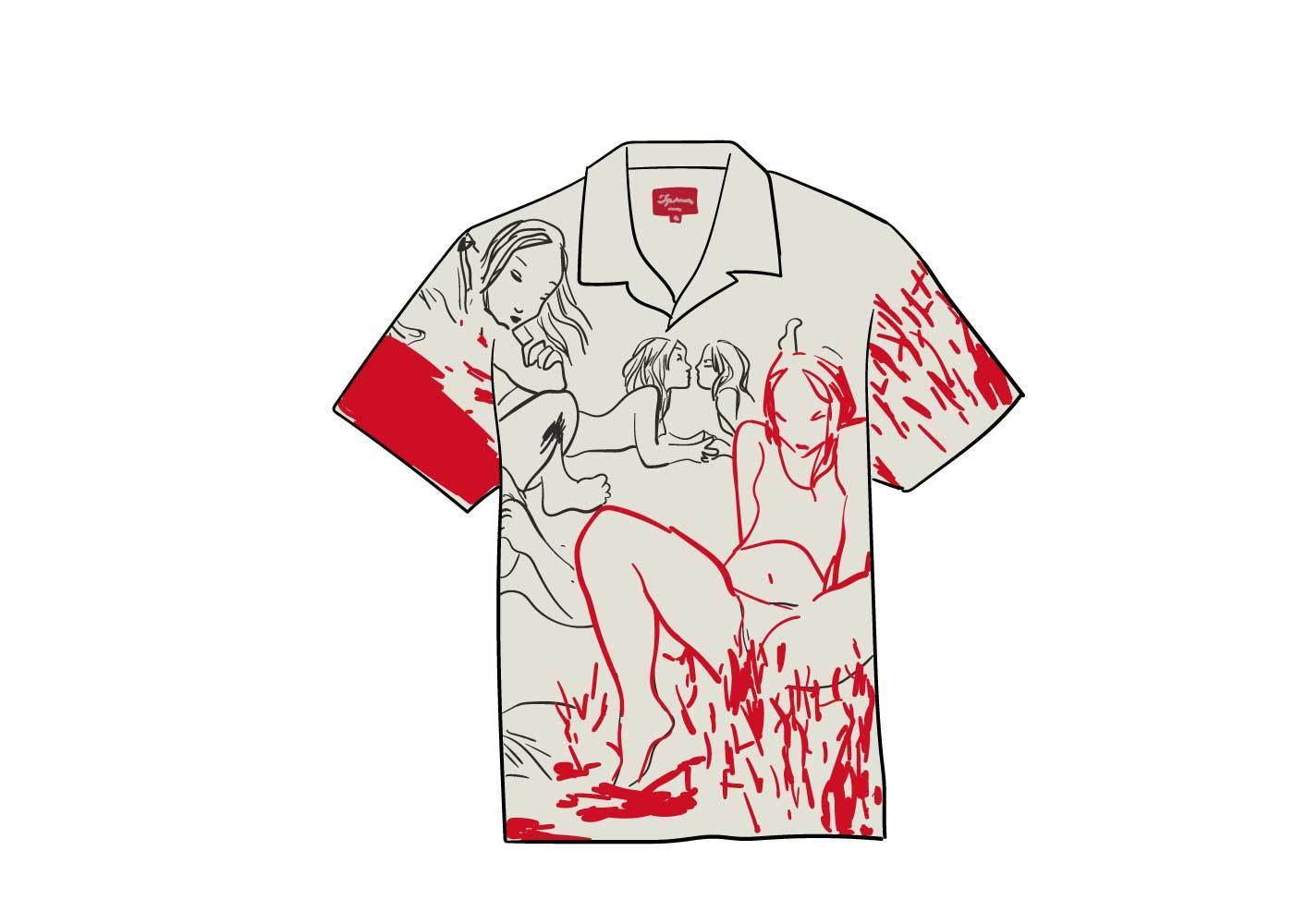 rita ackermann supreme shirt