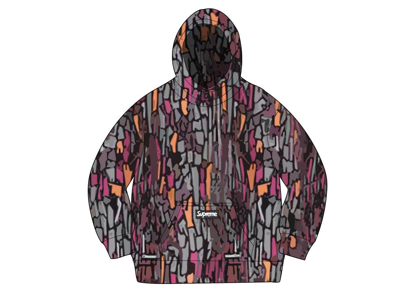 supreme polartec hooded sweatshirt fw20