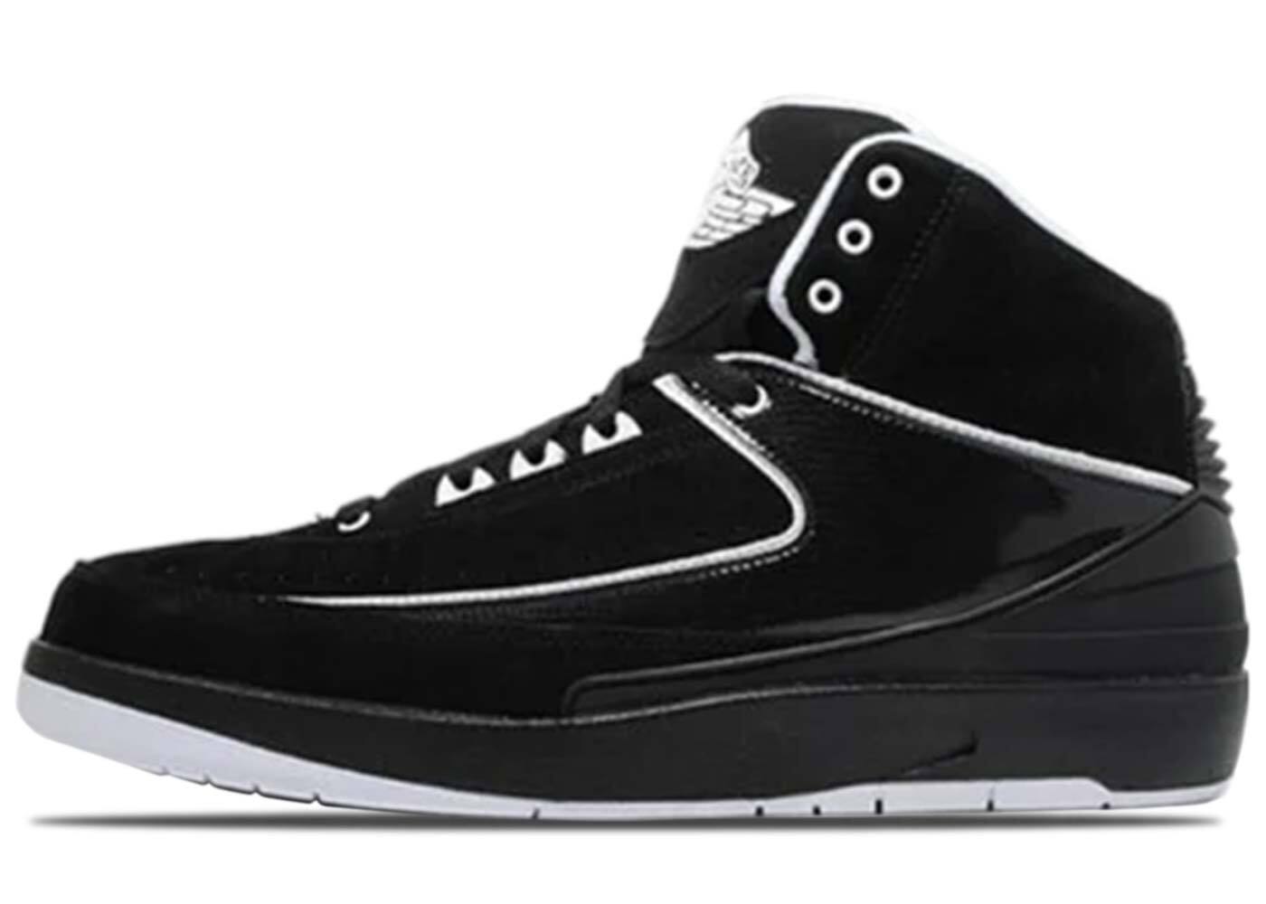 jordan 2 black white