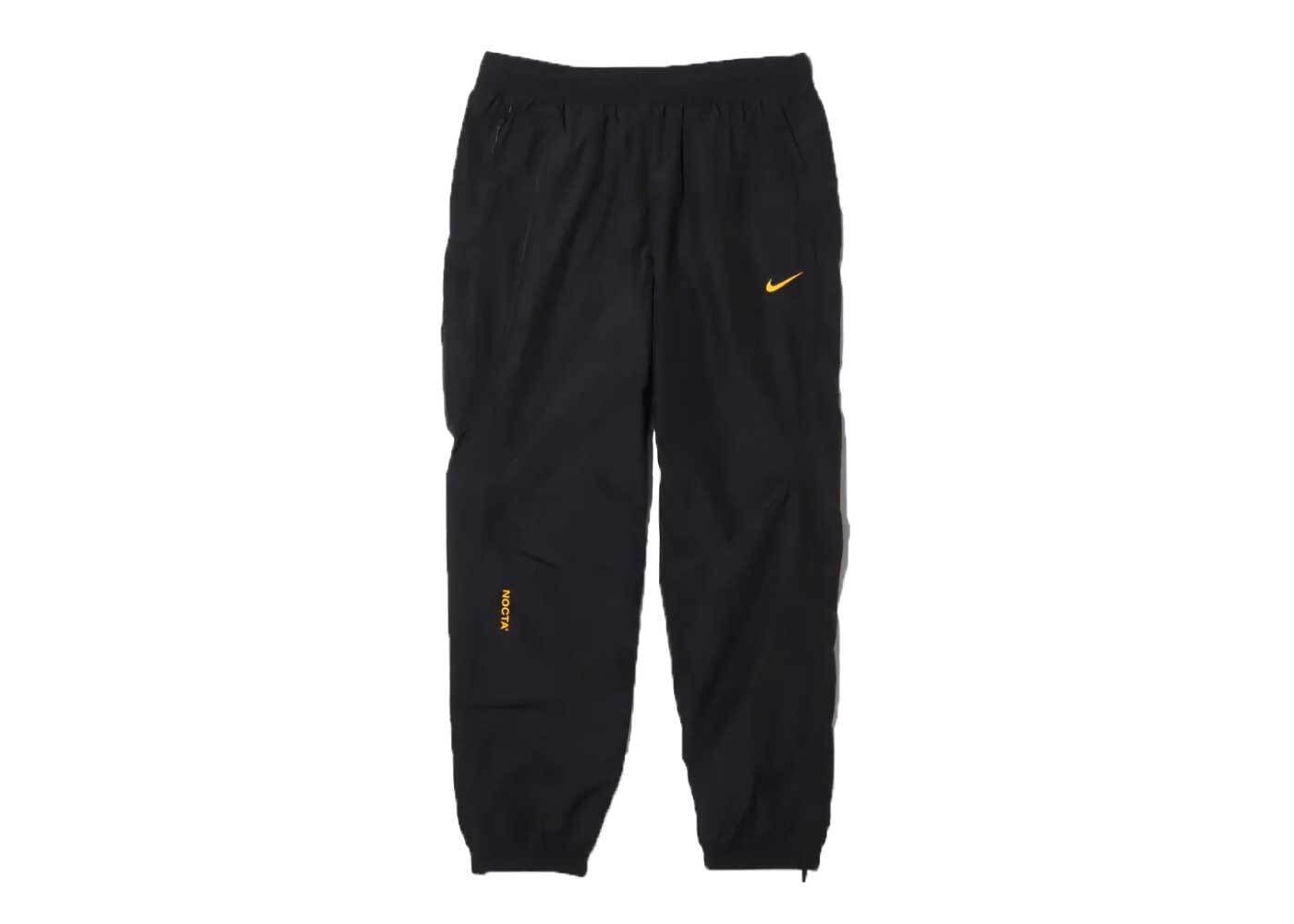 nike all black track pants