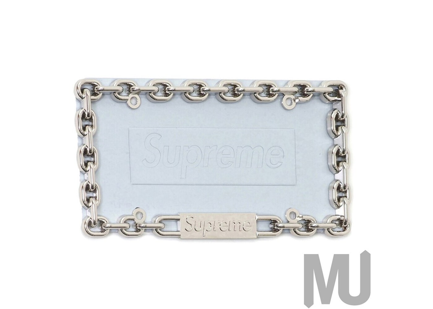 Supreme Chain License Plate Frame Silverを安心売買 -モノカブ Supreme Chain License Plate Frame Silverを安心売買 -モノカブ