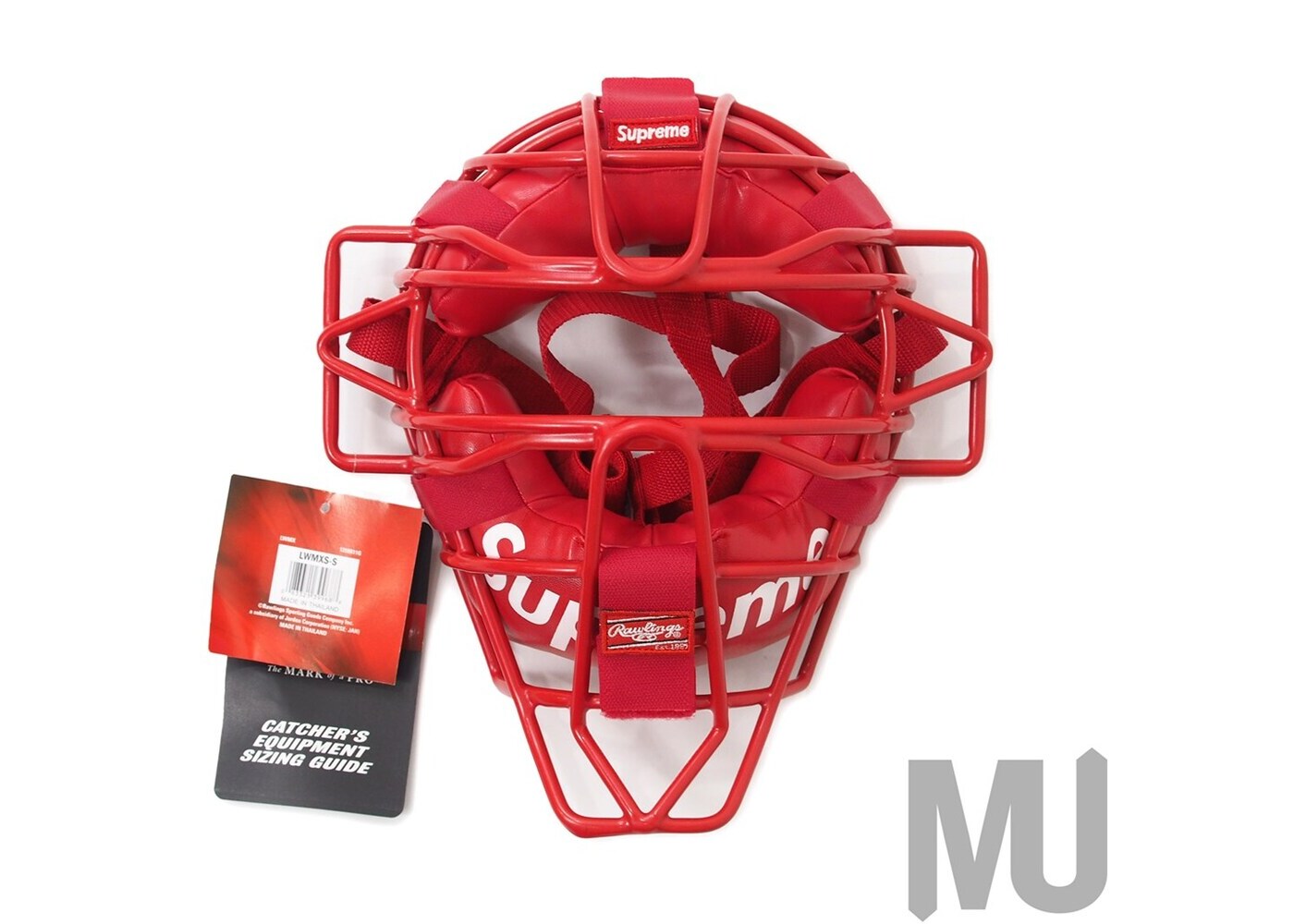 Supreme Rawlings Catcher's Mask Red 相場・プレ値情報 モノカブ