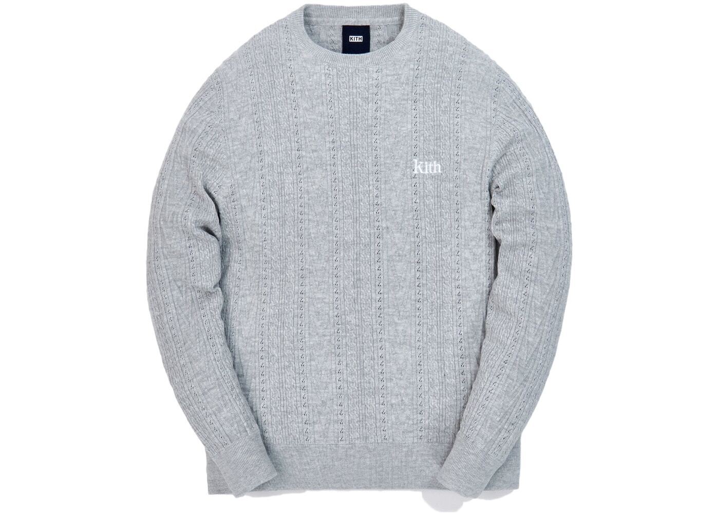 Kith Vintage Tilden Crewneck Sweater Grey を安心売買 -モノカブ Kith Vintage Tilden Crewneck Sweater Grey を安心売買 -モノカブ